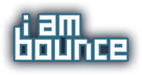 i am bounce (title logo)